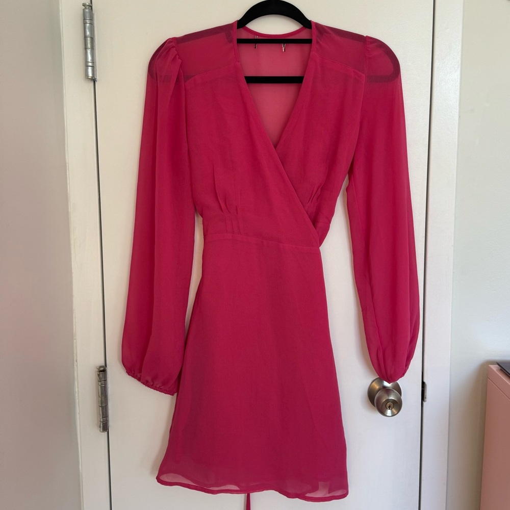 Urban Outfitters mesh wrap dress